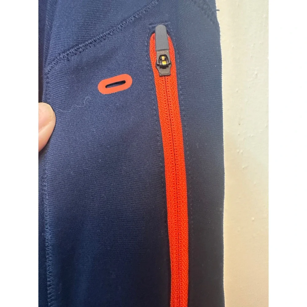 Nike Syracuse Orange Mens 4XL Dri-FIT Full Zip Track Jacket Navy 697579-419
